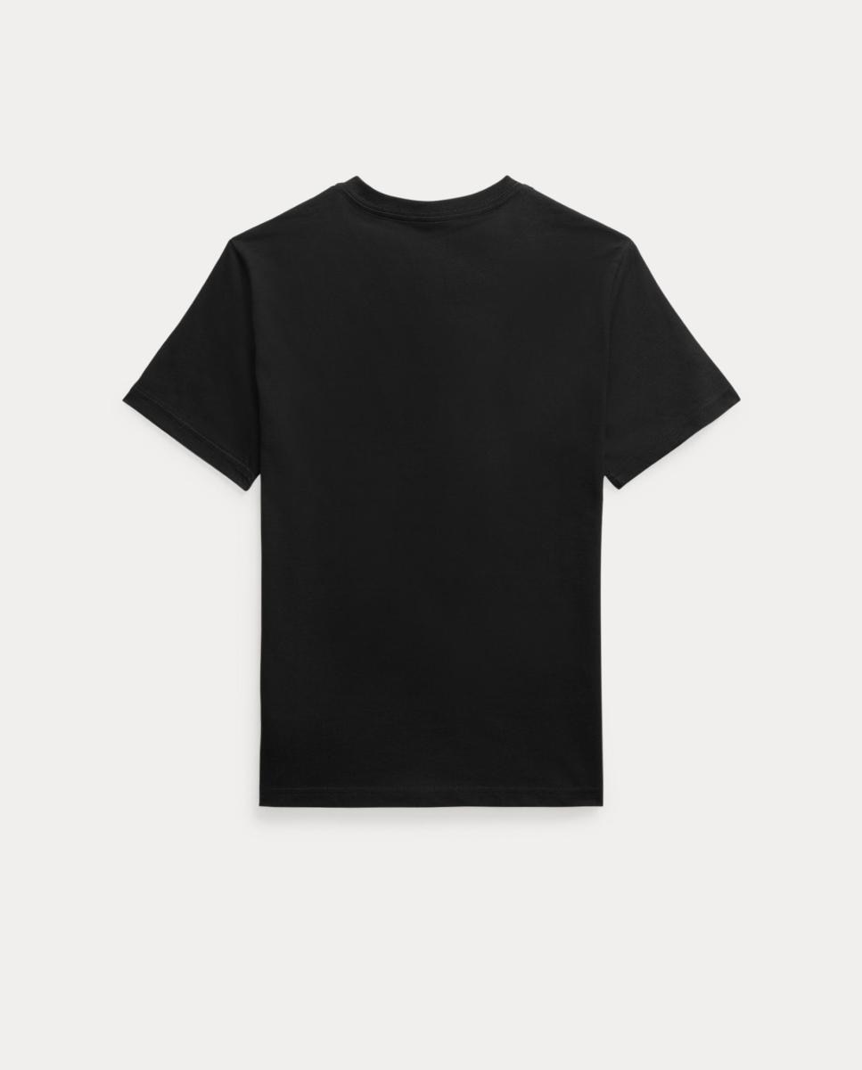 T-shirt de Algodão - Preto Preto-5