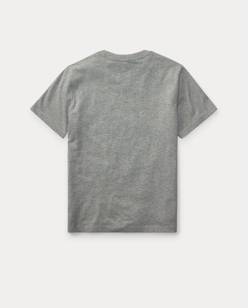 T-shirt em Algodão - Cinzento Cinzento-6