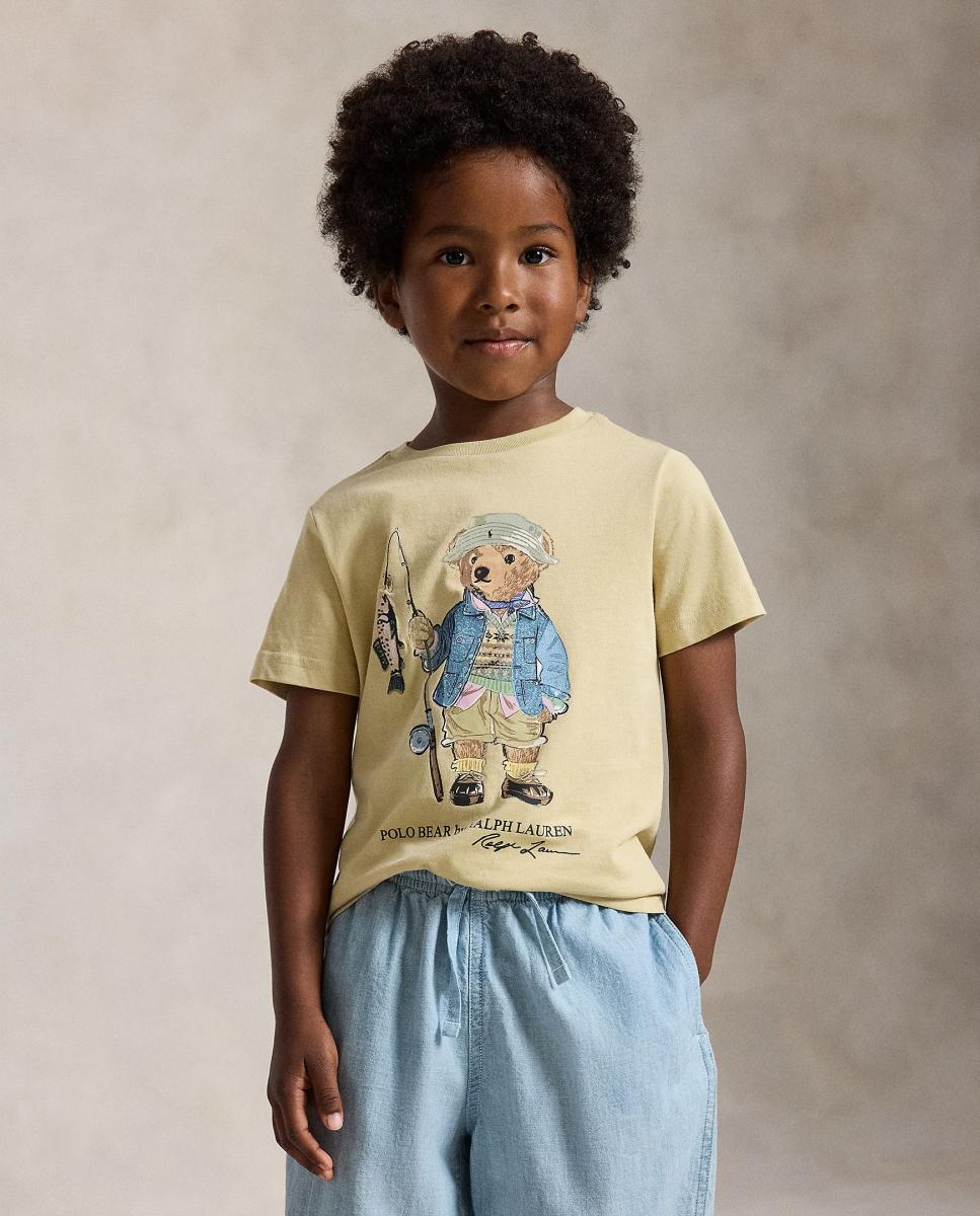 Imagem 0 de T-shirt com Polo Bear em Algodão