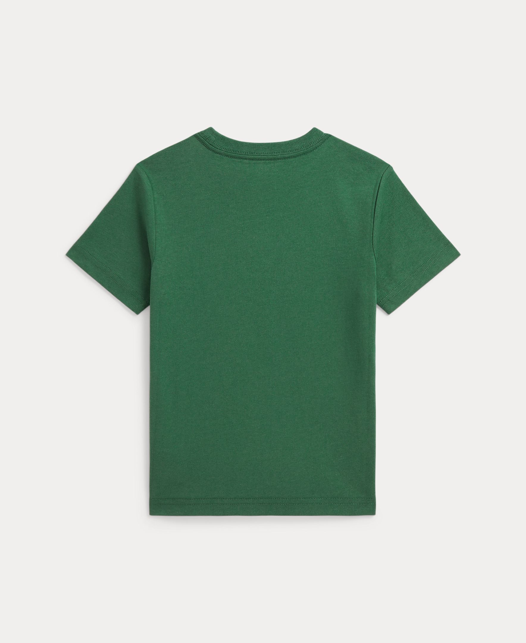 T-shirt Unissexo de Algodão Estampada Verde-2