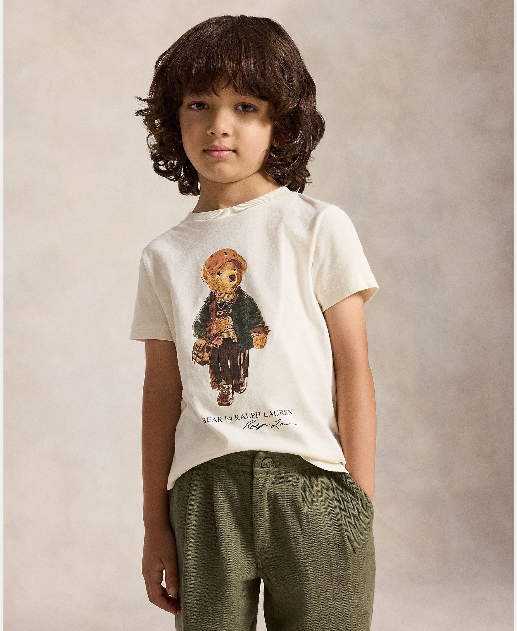 Imagem 0 de T-shirt Unissexo de Algodão com Polo Bear