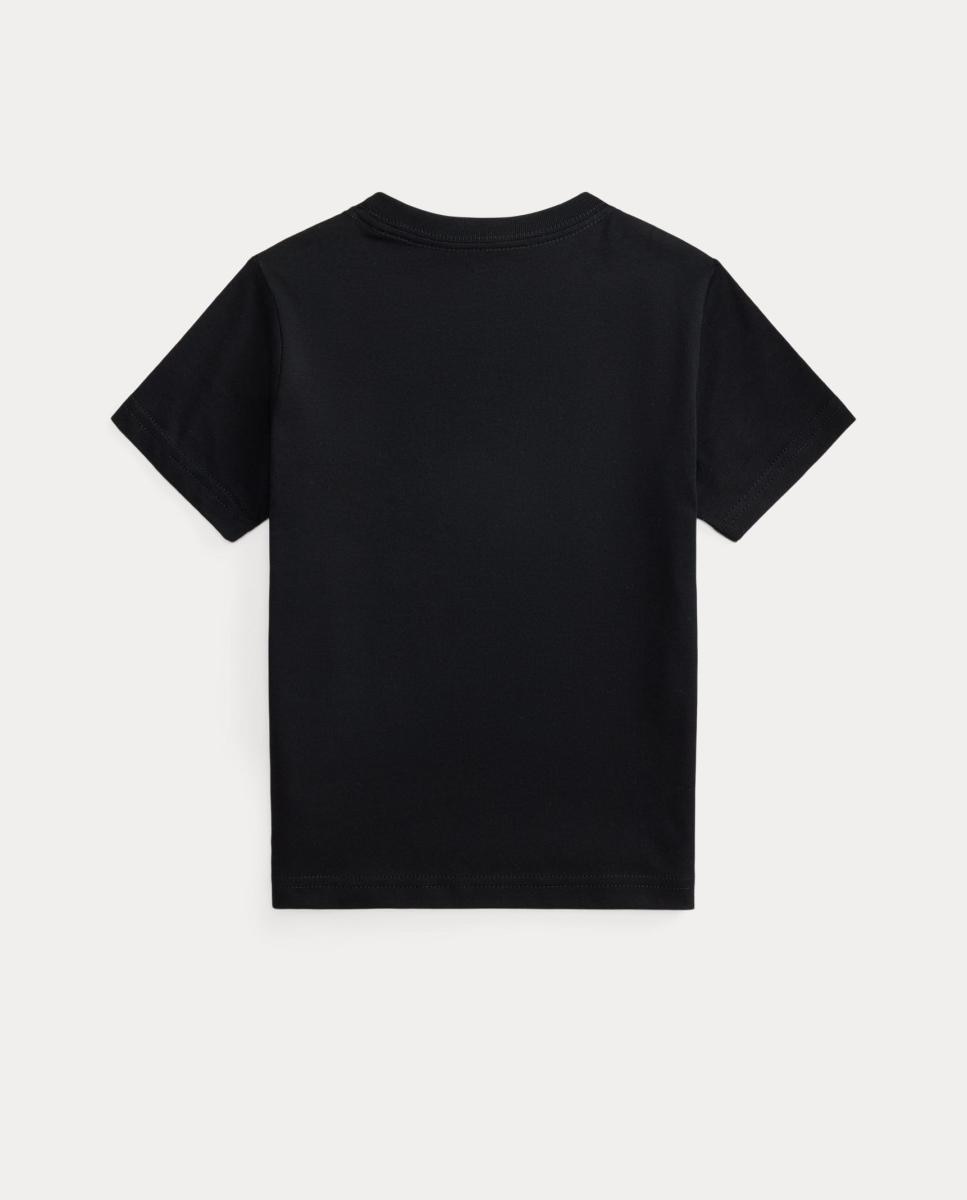 Camiseta unisex de algodón con Polo Bear - Polo Ralph Lauren - Negro Negro-2