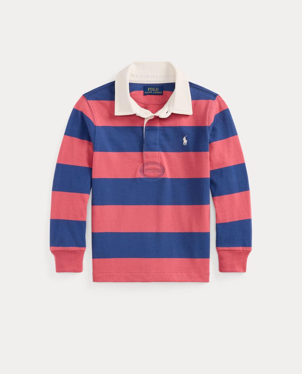 Polo de Râguebi às Riscas de Algodão Polo Ralph Lauren Multicolor-1