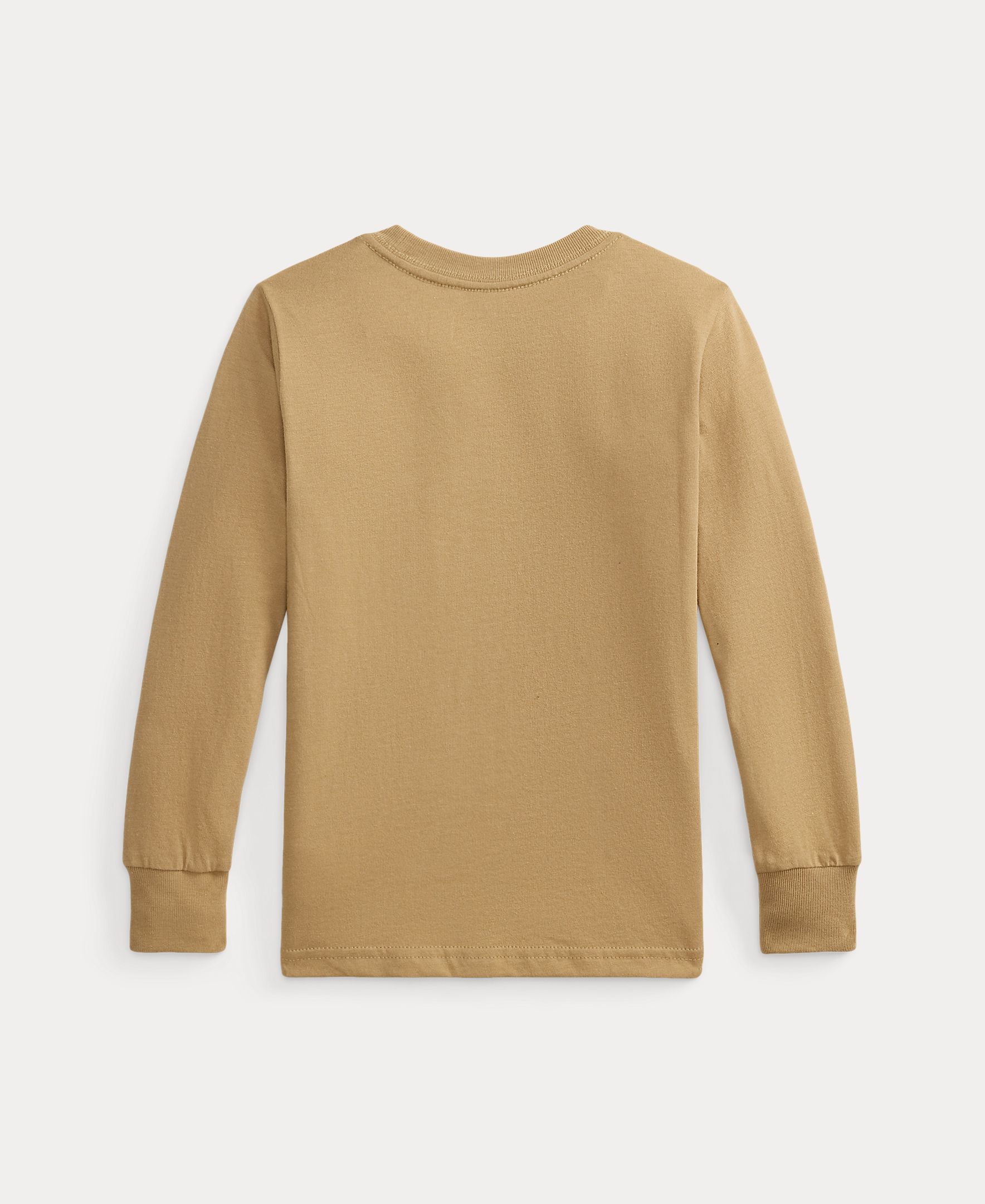 T-shirt Unissexo de Algodão com Polo Bear Camel-5
