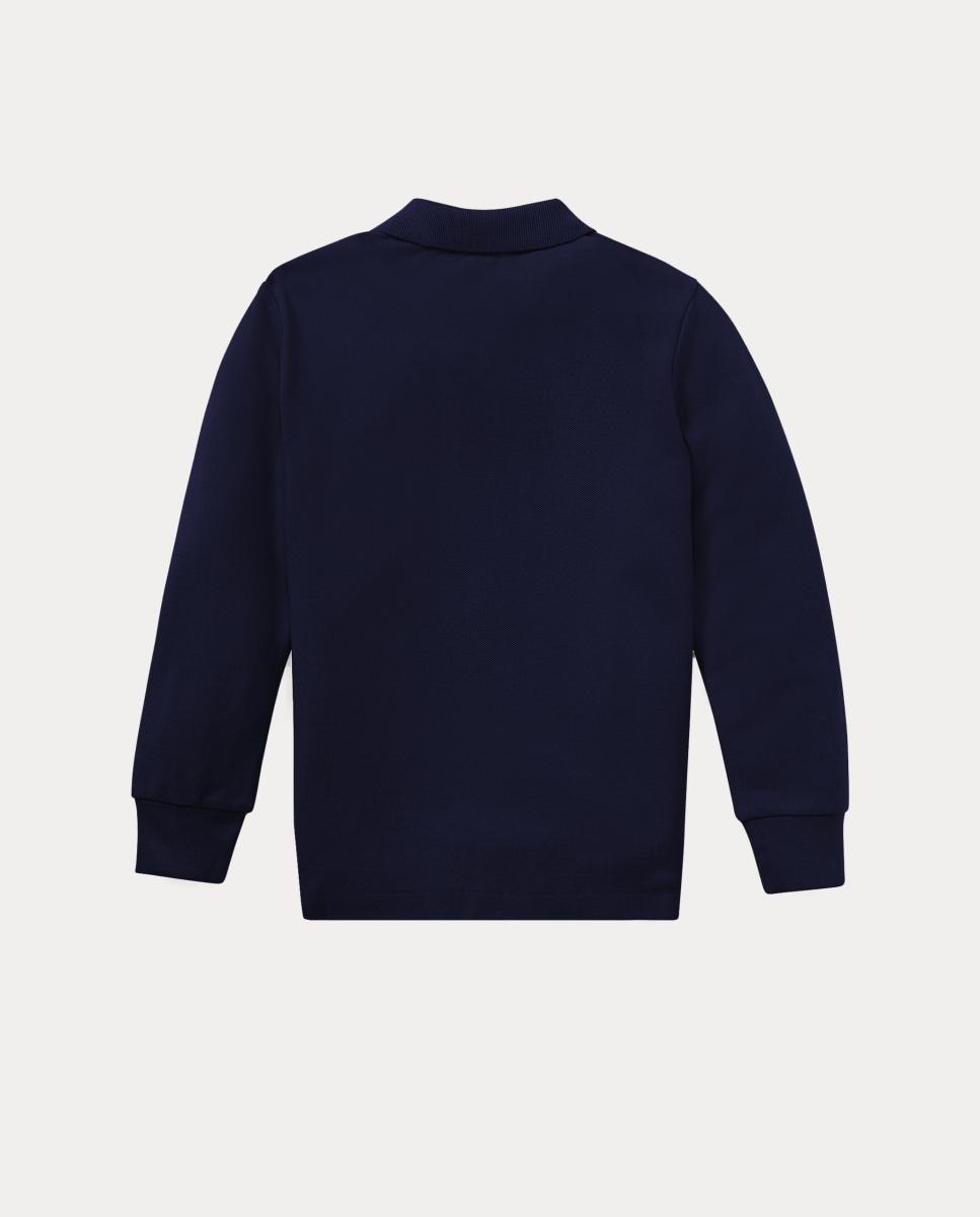 Polo Infantil de Piqué - Azul Marinho Polo Ralph Lauren Azul-marinho-2