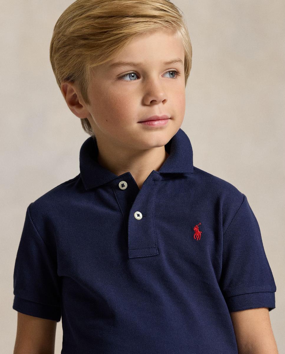 Polo de Algodão - Azul-Marinho Azul-marinho-3