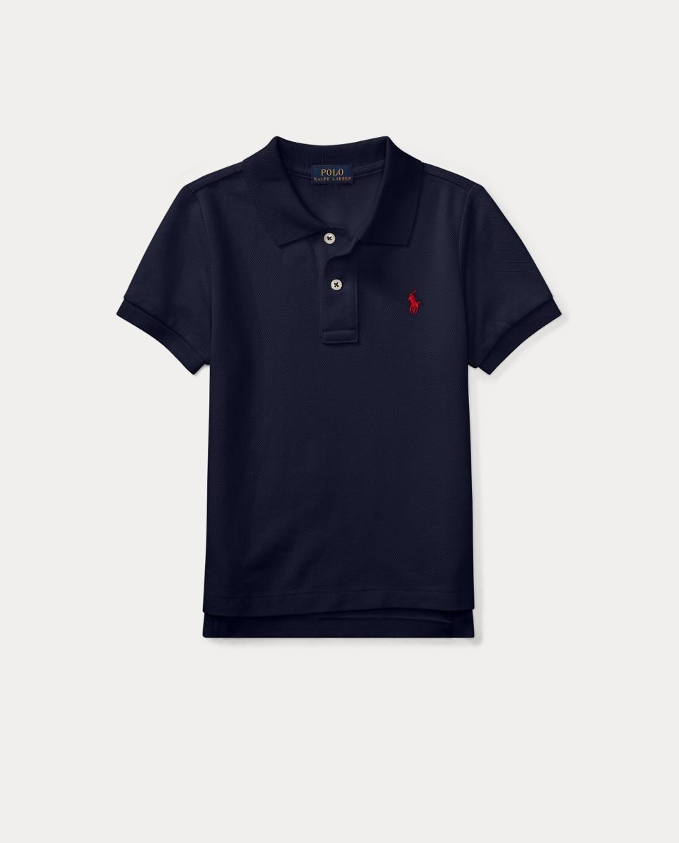 Polo de Algodão - Azul-Marinho Azul-marinho-5