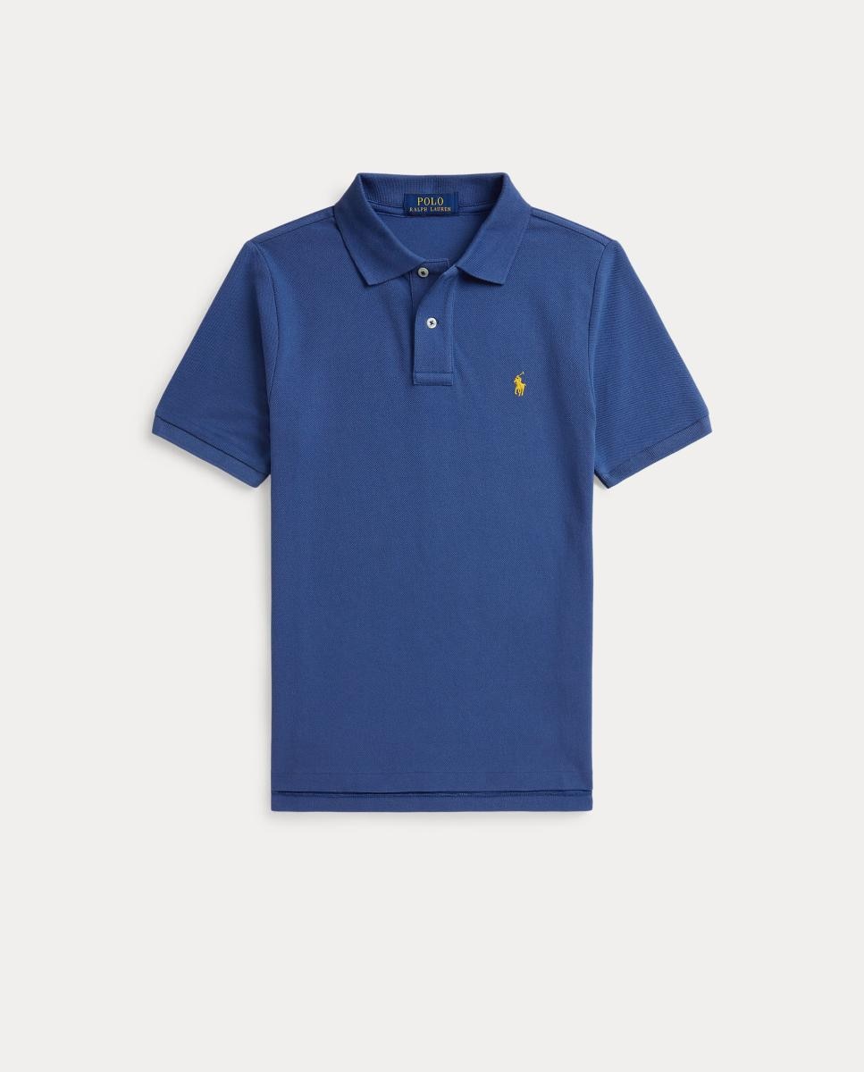 Imagem 0 de Polo Piqué de Algodão com Cavalo Bordado