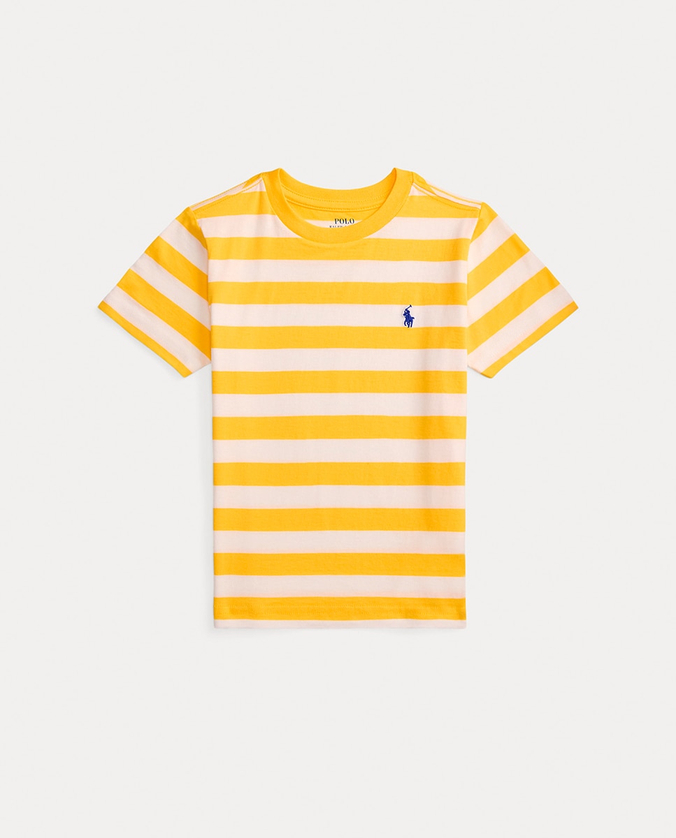 Imagem 0 de T-shirt de Algodão às Riscas