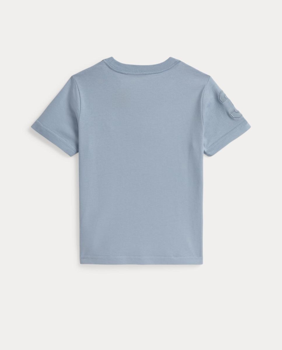 T-shirt Unissexo com Big Pony de Malha de Algodão Polo Ralph Lauren Anil-2