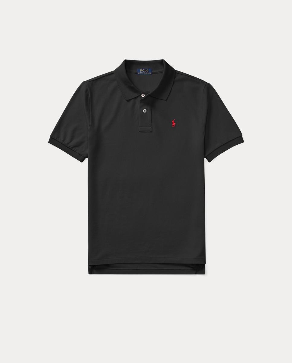 Polo de niño de piqué de algodón - Polo Ralph Lauren - Negro Negro-4