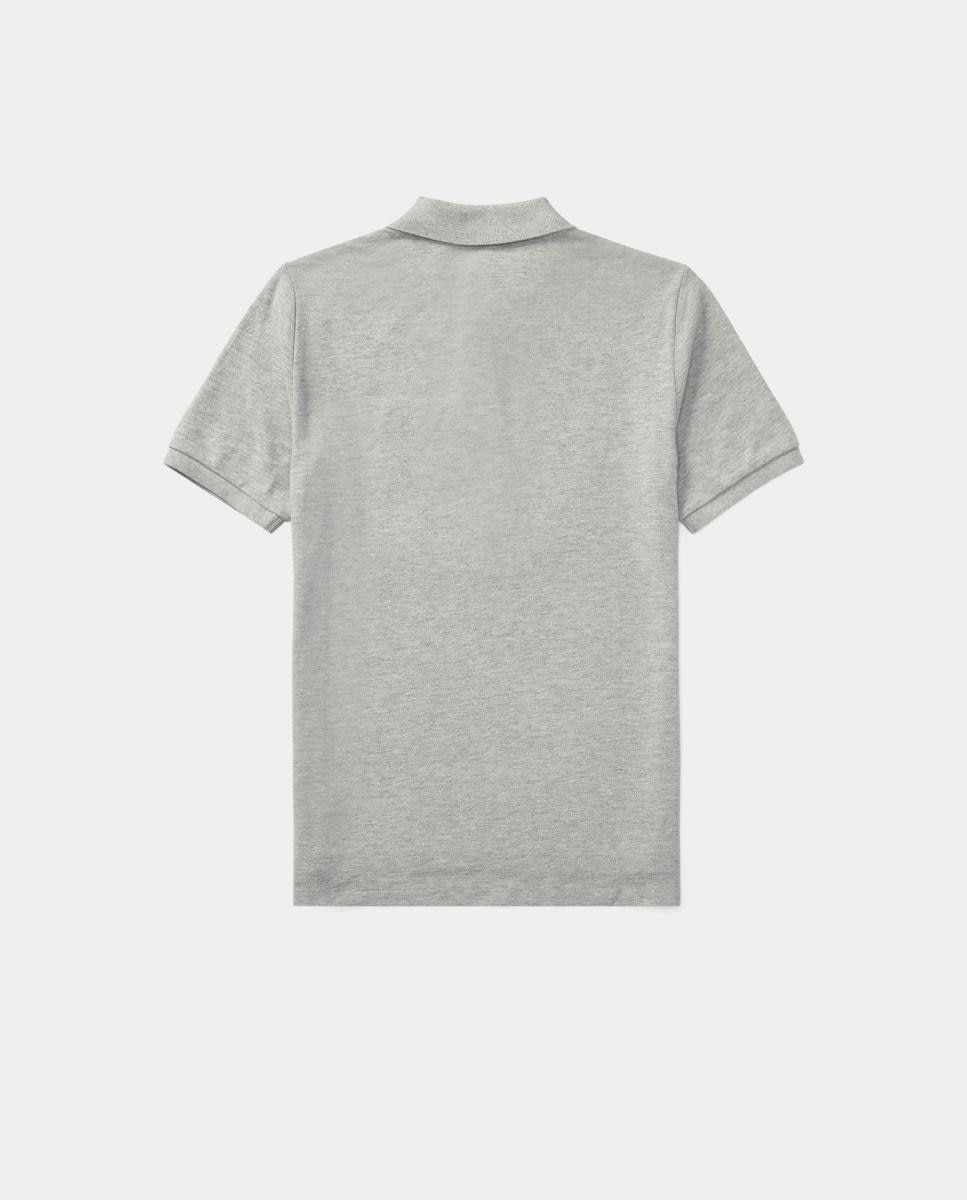 Polo de niño de piqué de algodón - Polo Ralph Lauren - Gris Gris-5