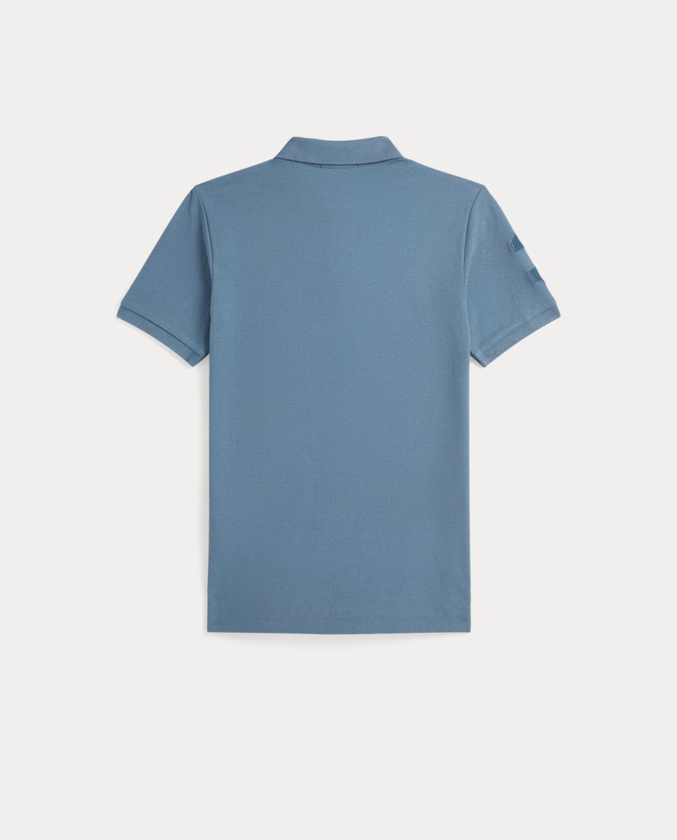 Polo Piqué de Algodão com Big Pony Polo Ralph Lauren Azul-índigo-2