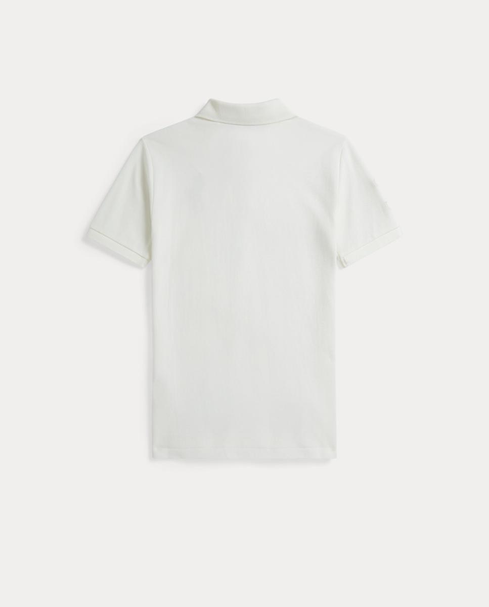 Polo Piqué de Algodão com Big Pony Polo Ralph Lauren Branco-marfim-2