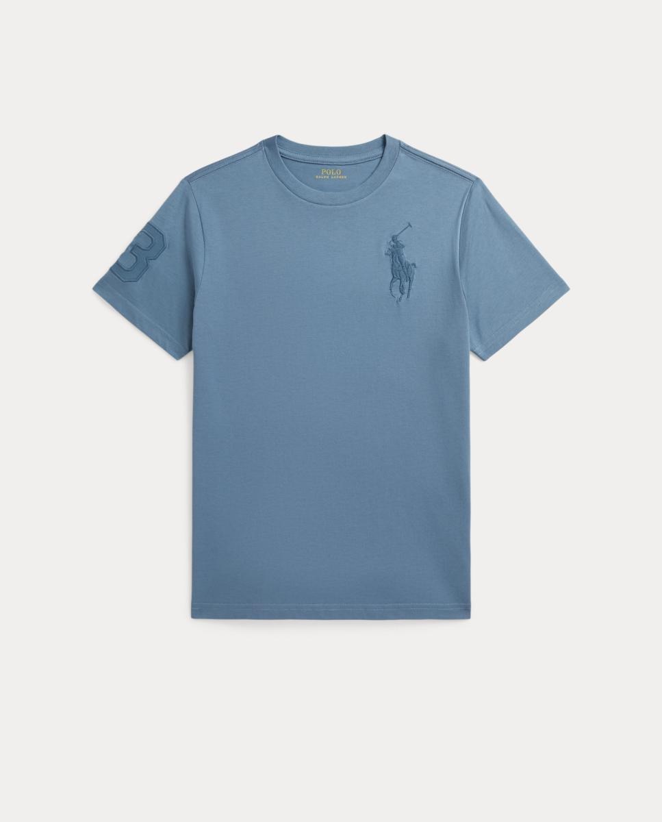 Imagem 0 de T-shirt Unissexo com Big Pony de Malha de Algodão