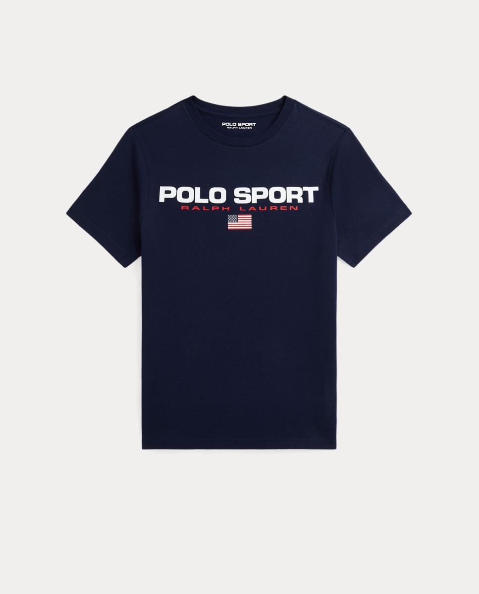 Imagem 0 de T-shirt Unissexo de Malha de Algodão Polo Sport