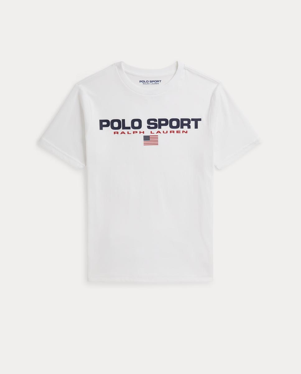 Imagem 0 de T-shirt Unissexo de Malha de Algodão Polo Sport