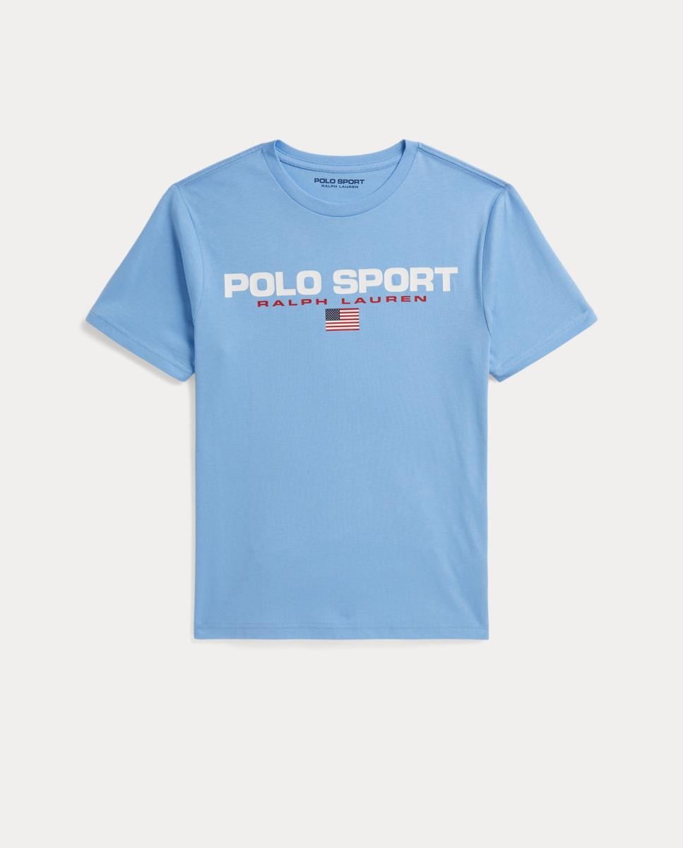 Imagem 0 de T-shirt Unissexo de Malha de Algodão Polo Sport