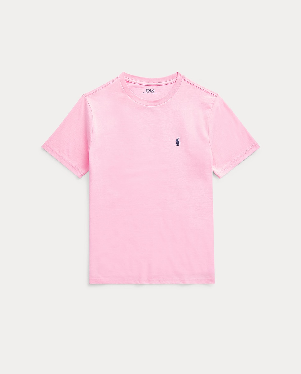 Imagem 0 de T-shirt rosa com logótipo