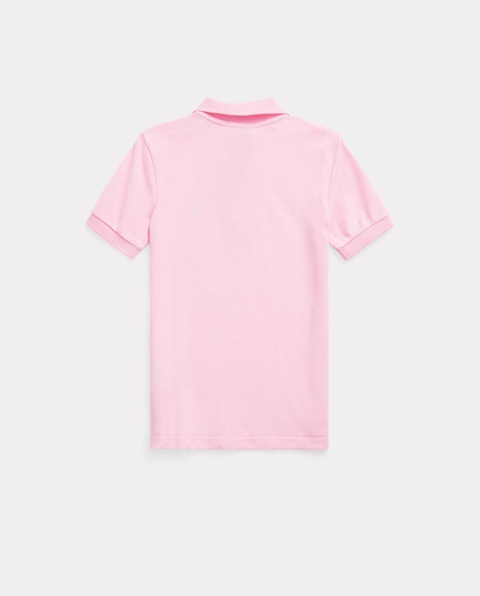 Polo de Piqué de Algodão Polo Ralph Lauren Rosa-claro-5