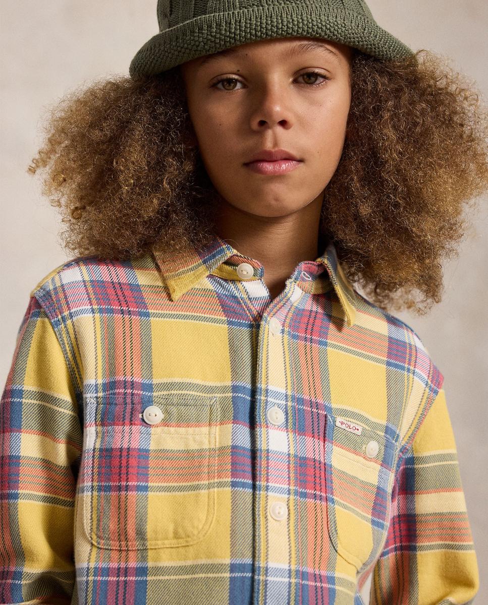 Camisa de niño de franela con cuadros - Polo Ralph Lauren - Multicolor Multicolor-2