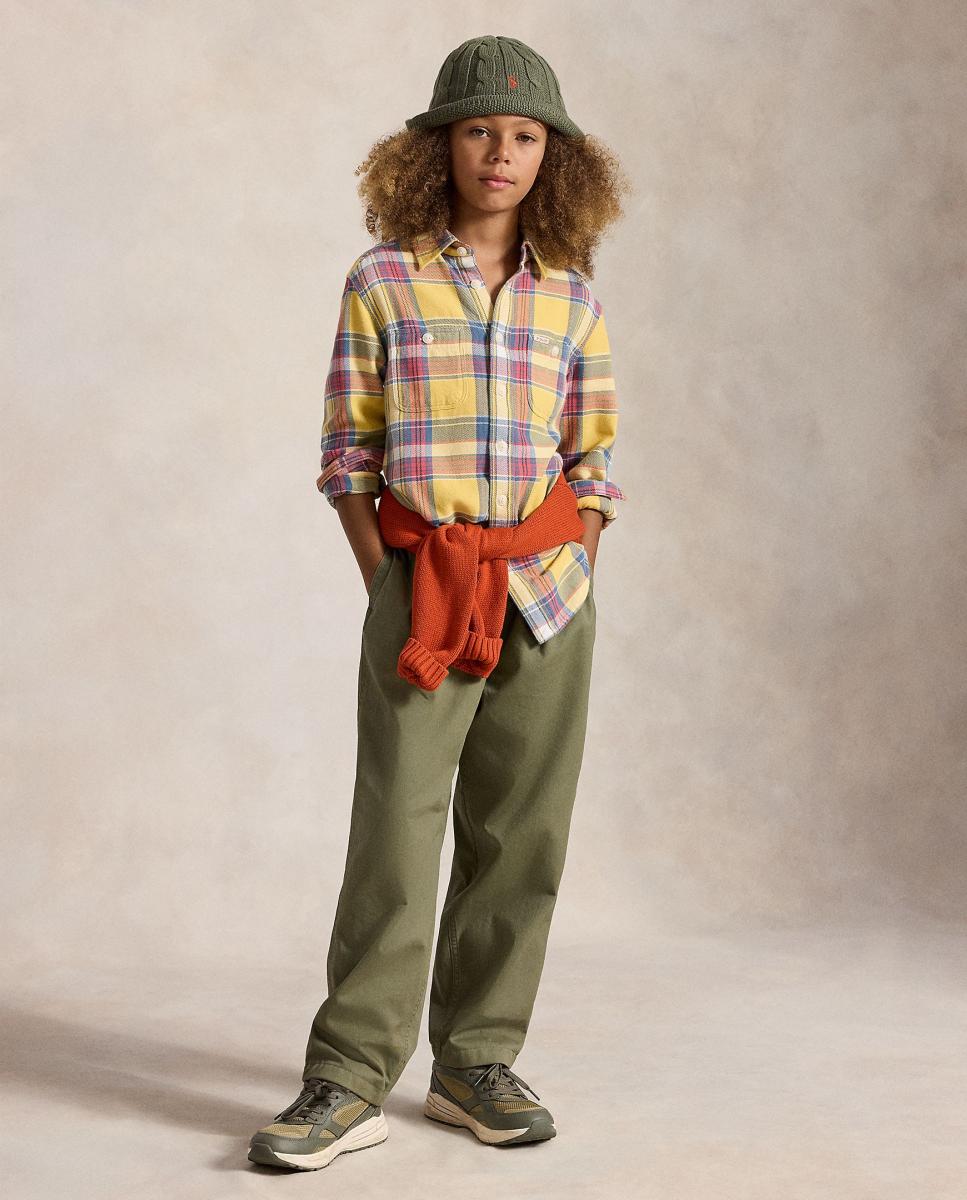 Camisa de niño de franela con cuadros - Polo Ralph Lauren - Multicolor Multicolor-3
