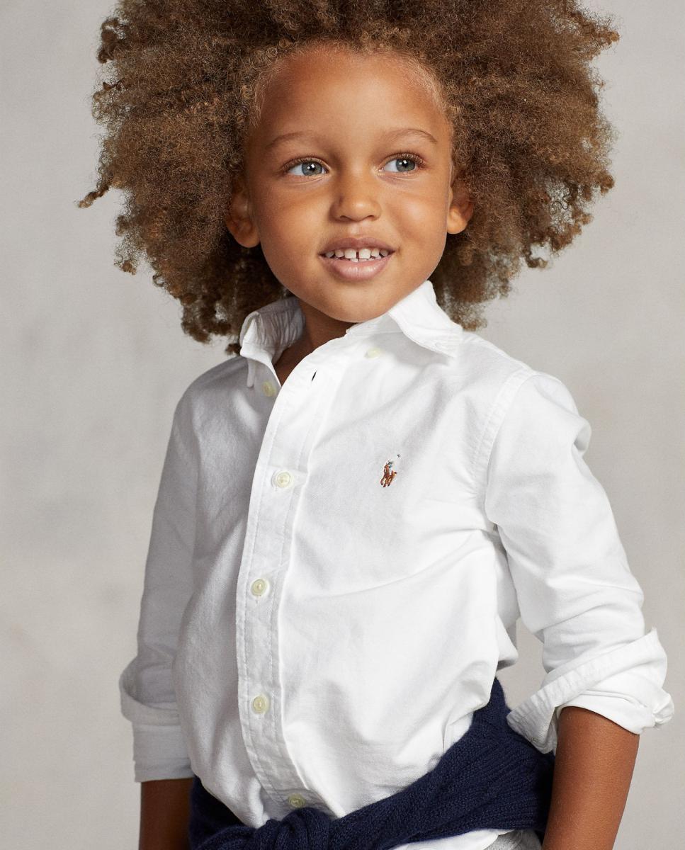 Camisa Oxford de Algodão Branco-3
