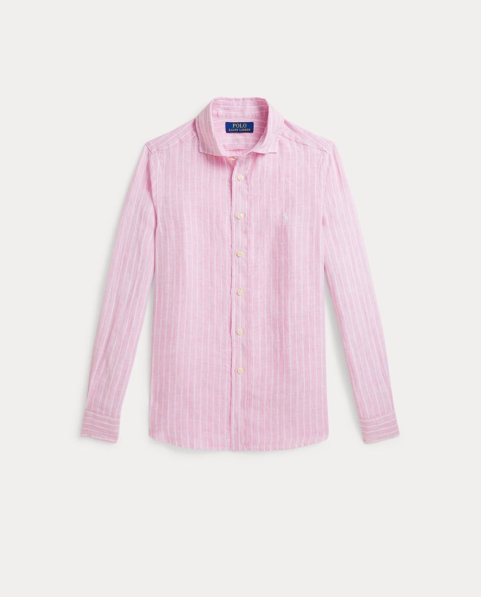 Imagem 0 de Camisa de Linho Estampada