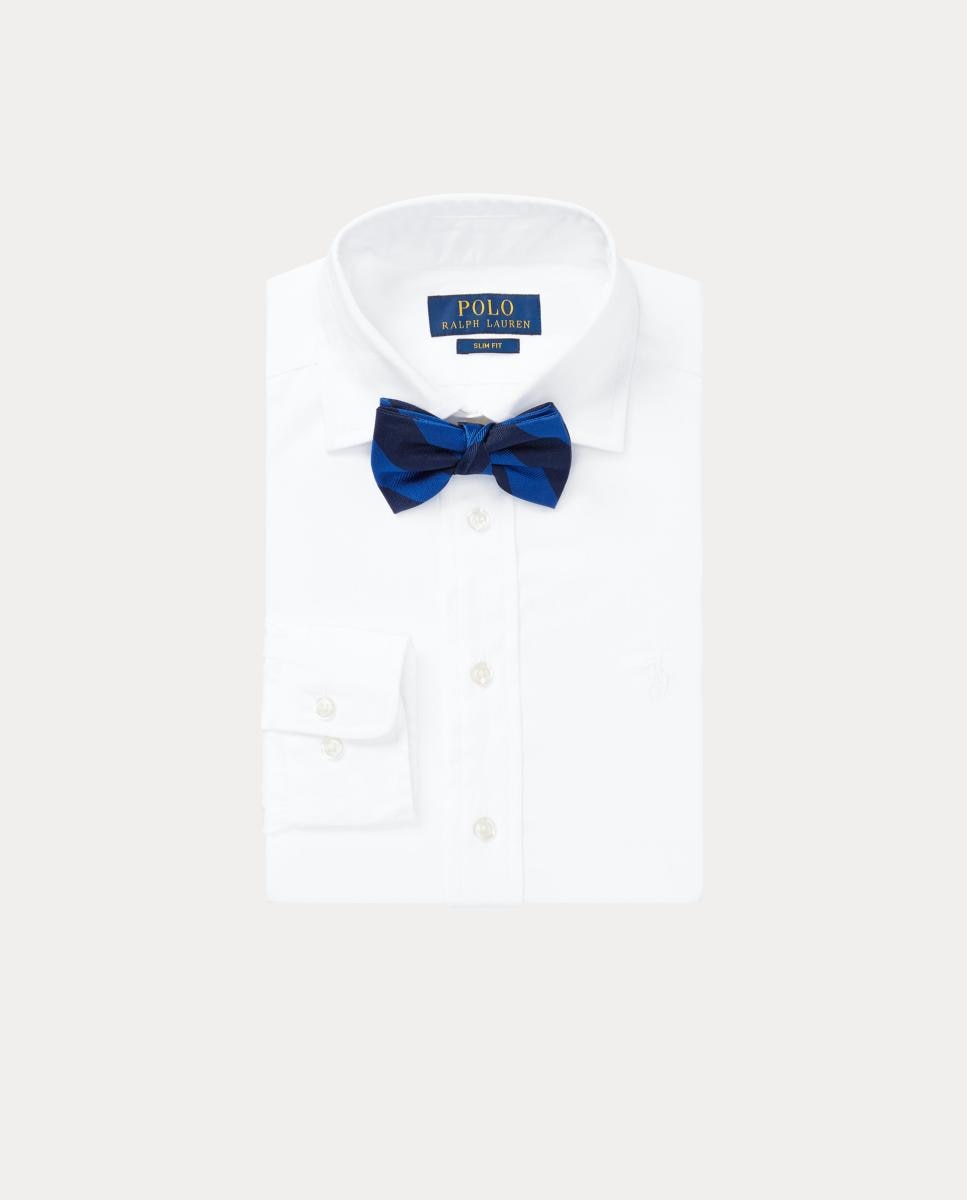 Camisa Formal de Algodão Branco-5