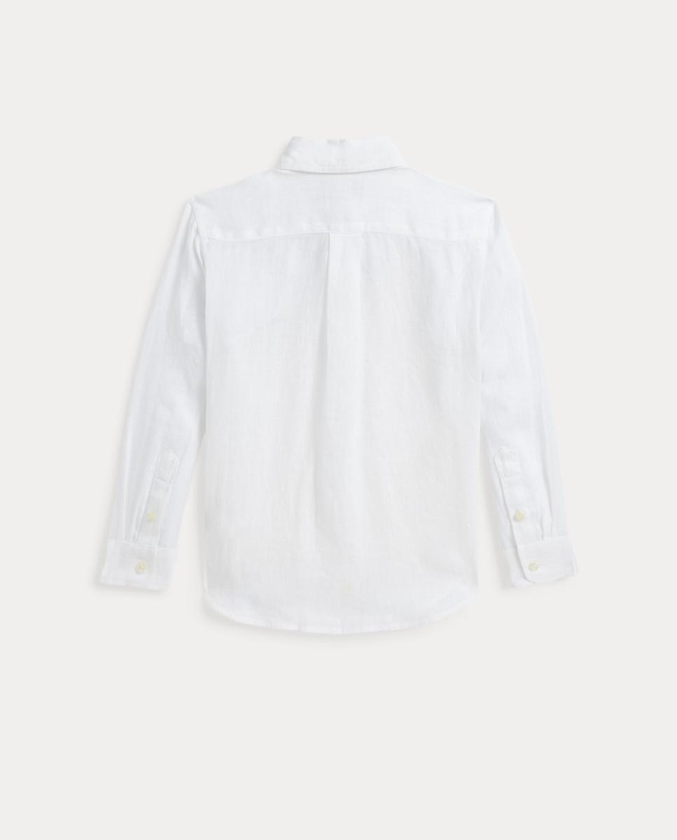 Camisa de Linho com Cavalo Branco-5