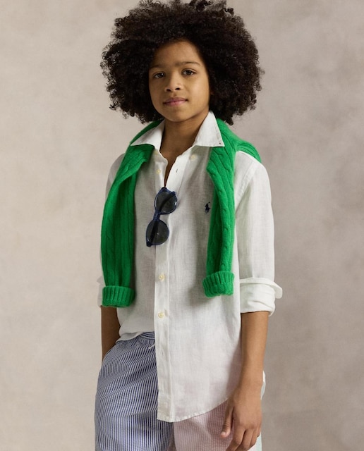 Imagem 0 de Camisa de Linho com Manga Comprida