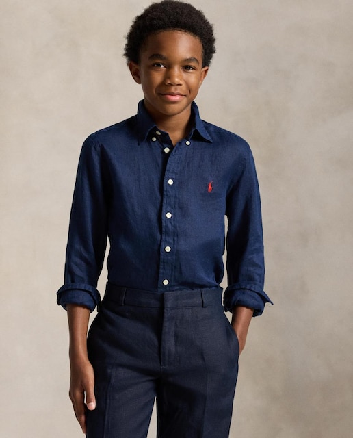 Imagem 0 de Camisa de Linho com Manga Comprida