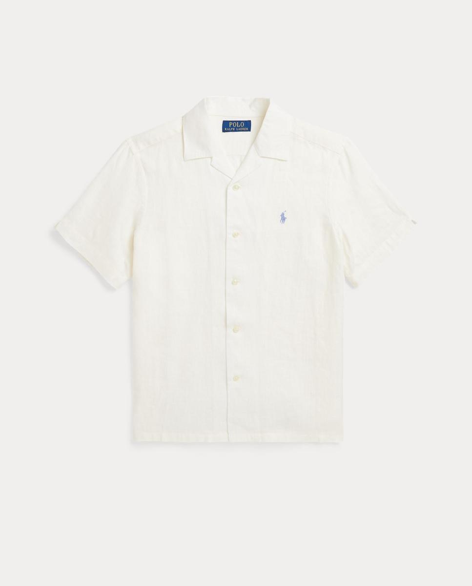 Imagem 0 de Camisa de Linho com Manga Curta