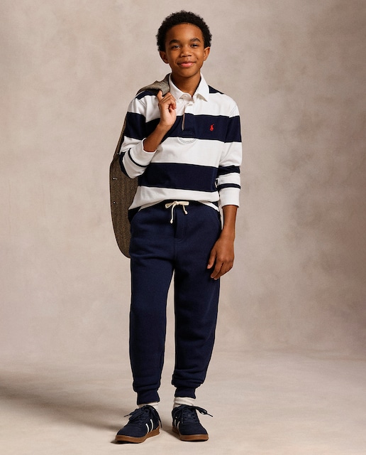 Imagem 0 de Calças Desportivas Unissexo de Felpa com Cavalo Bordado