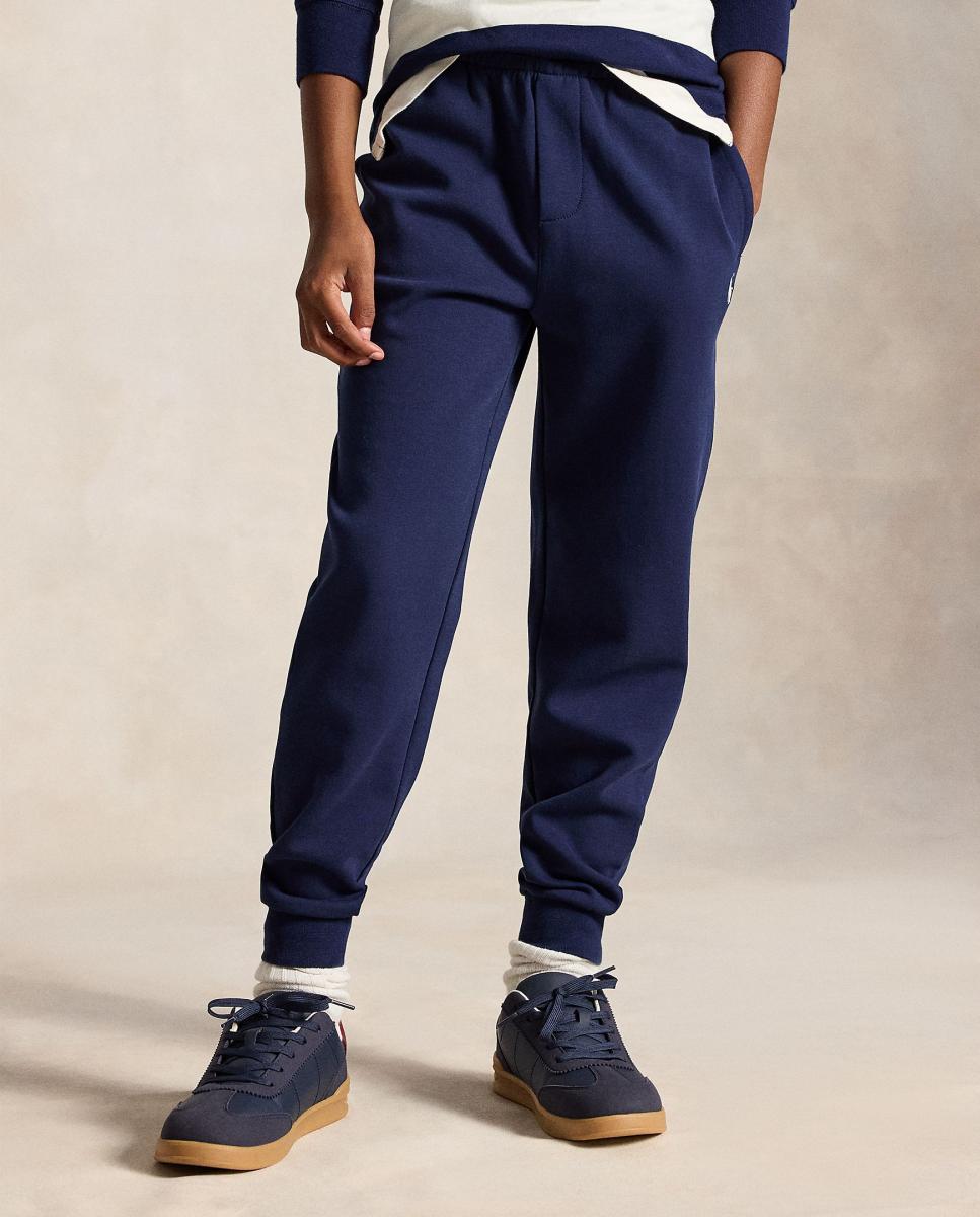 Pantalón deportivo de niño en tejido técnico con caballo bordado - Polo Ralph Lauren - Azul marino Azul marino-2