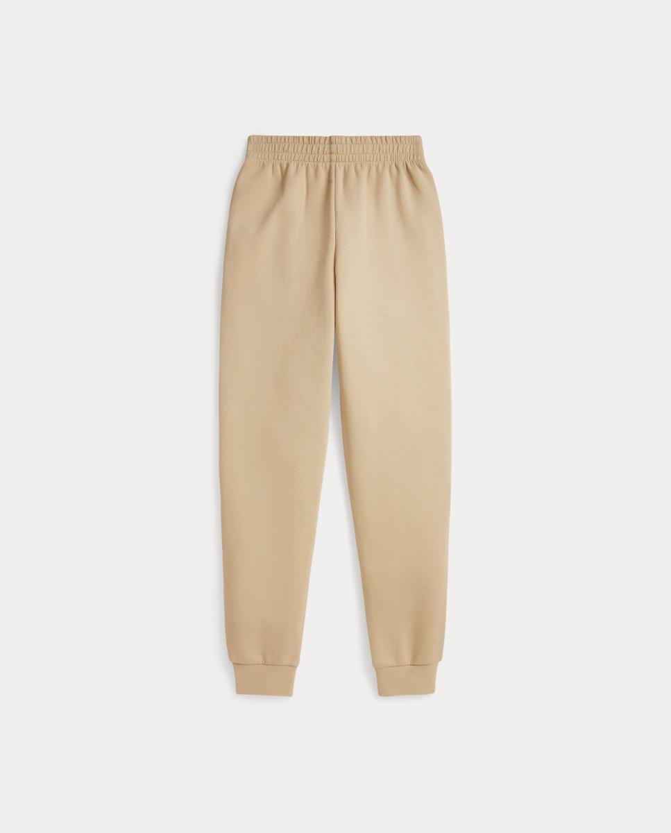 Calças Desportivas de Tecido Técnico com Cavalo Bordado Polo Ralph Lauren Creme-2