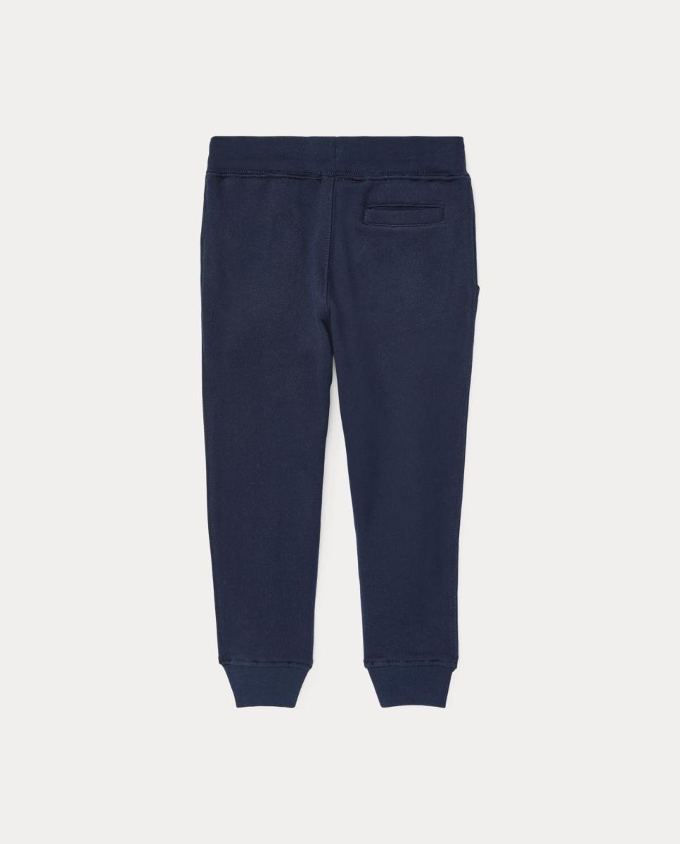 Calças Desportivas de Felpa com Cavalo Bordado Polo Ralph Lauren Azul-marinho-5