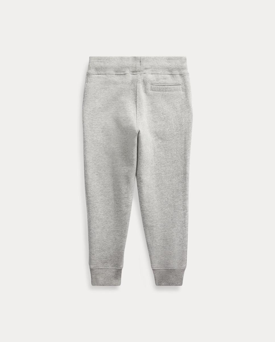 Calças Desportivas de Felpa com Cavalo Bordado Polo Ralph Lauren Cinzento-claro-5