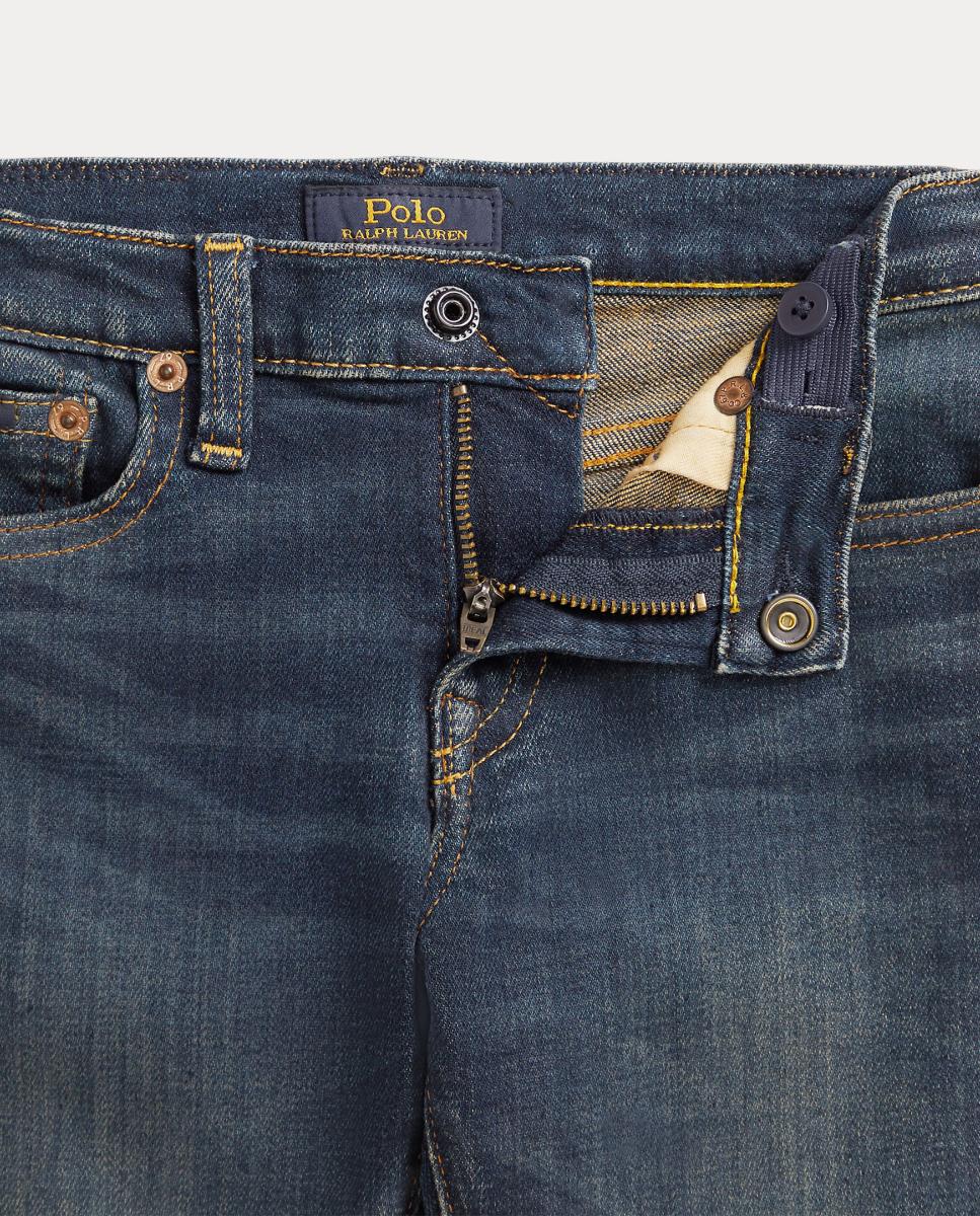 Jeans de Algodão Elástico Sullivan Slim Fit Polo Ralph Lauren Azul-marinho-3