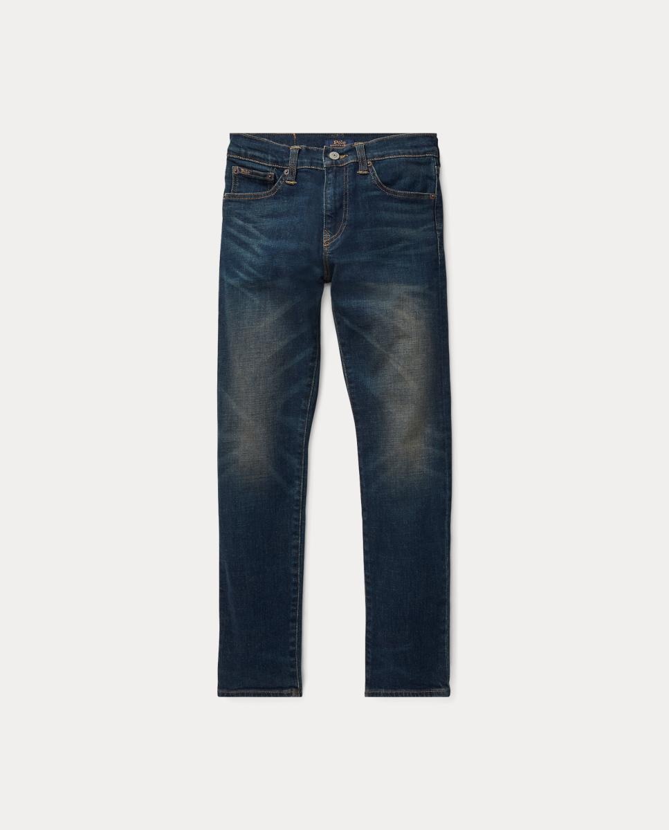 Jeans de Algodão Elástico Sullivan Slim Fit Polo Ralph Lauren Azul-marinho-4