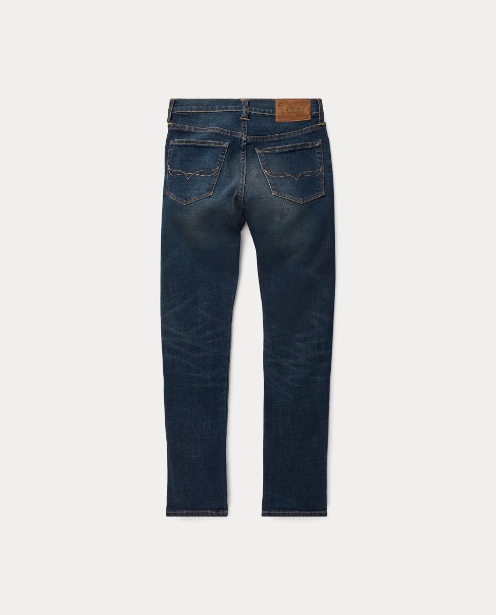 Jeans de Algodão Elástico Sullivan Slim Fit Polo Ralph Lauren Azul-marinho-5