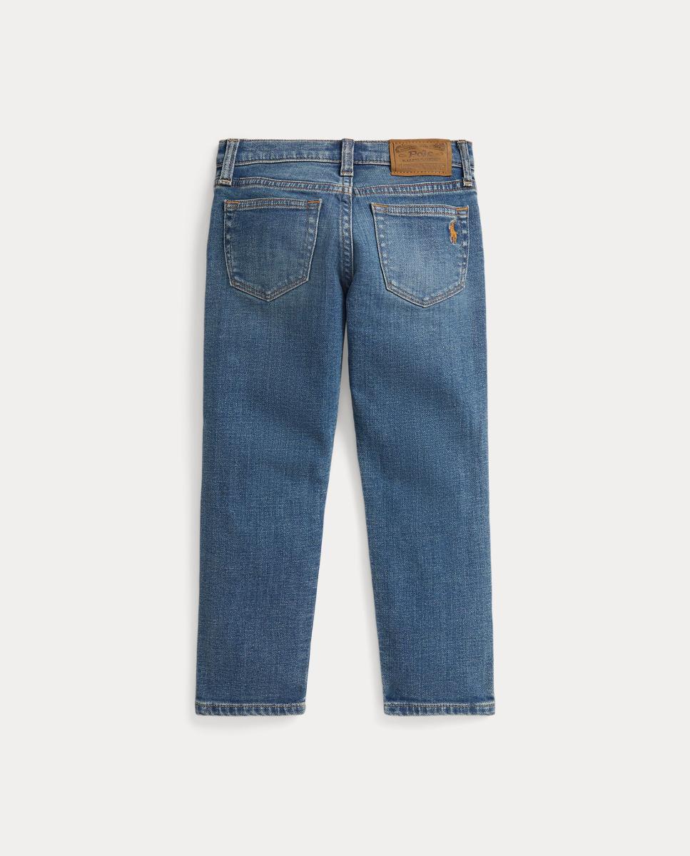 Jeans de Algodão Elástico Sullivan Slim Fit Polo Ralph Lauren Azul-índigo-2
