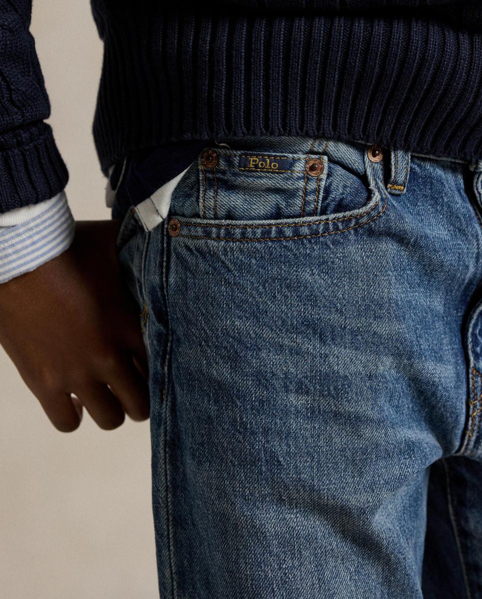 Jeans de Algodão Lynwood Polo Ralph Lauren Azul-índigo-3