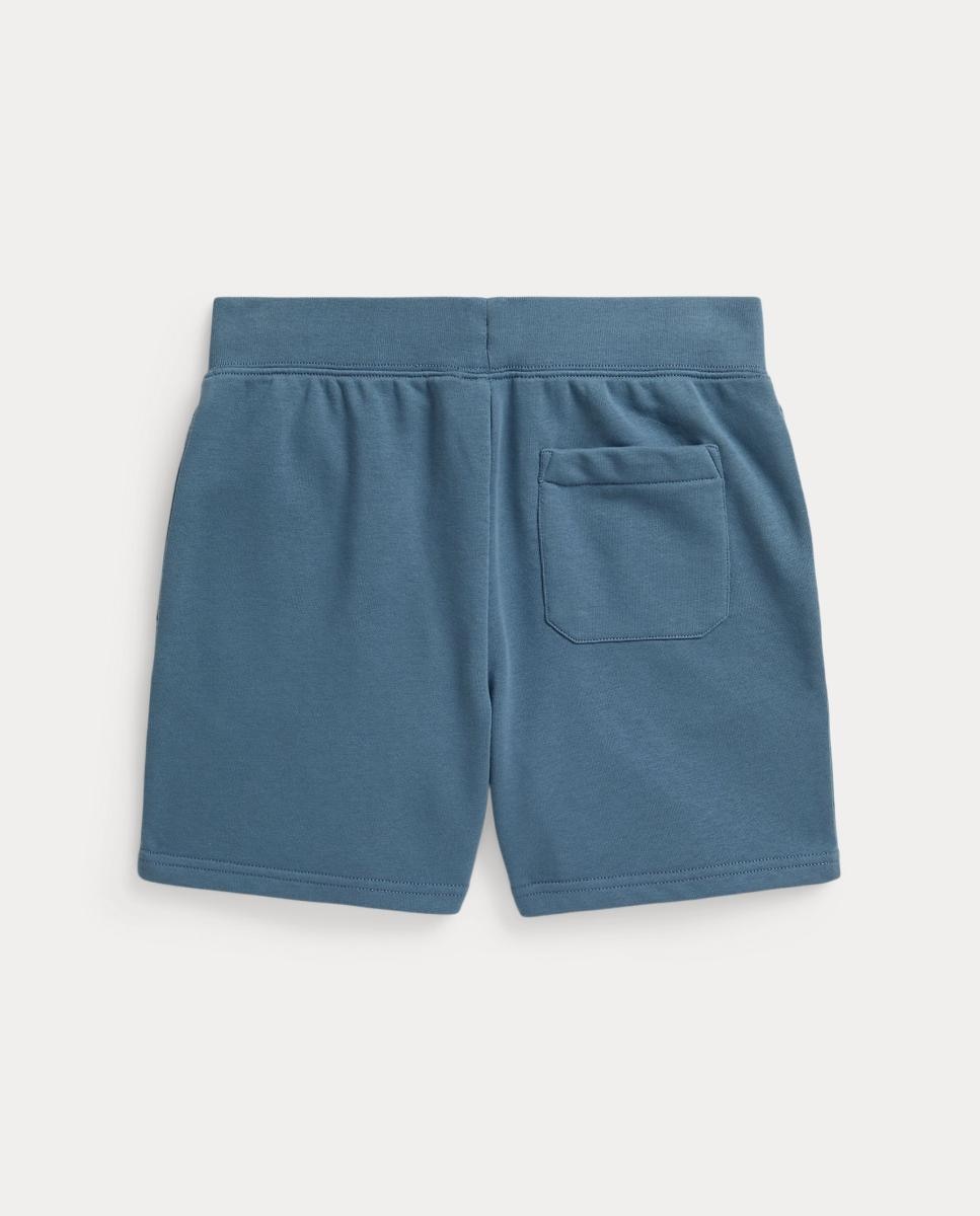 Calções Unissexo com Cintura Elástica e Big Pony Polo Ralph Lauren Petróleo-2