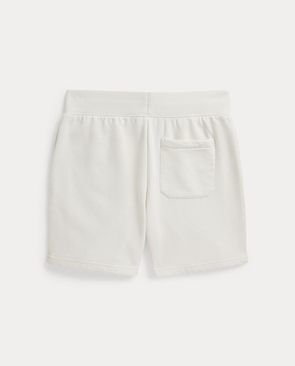 Calções Unissexo com Cintura Elástica e Big Pony Polo Ralph Lauren Branco-marfim-2