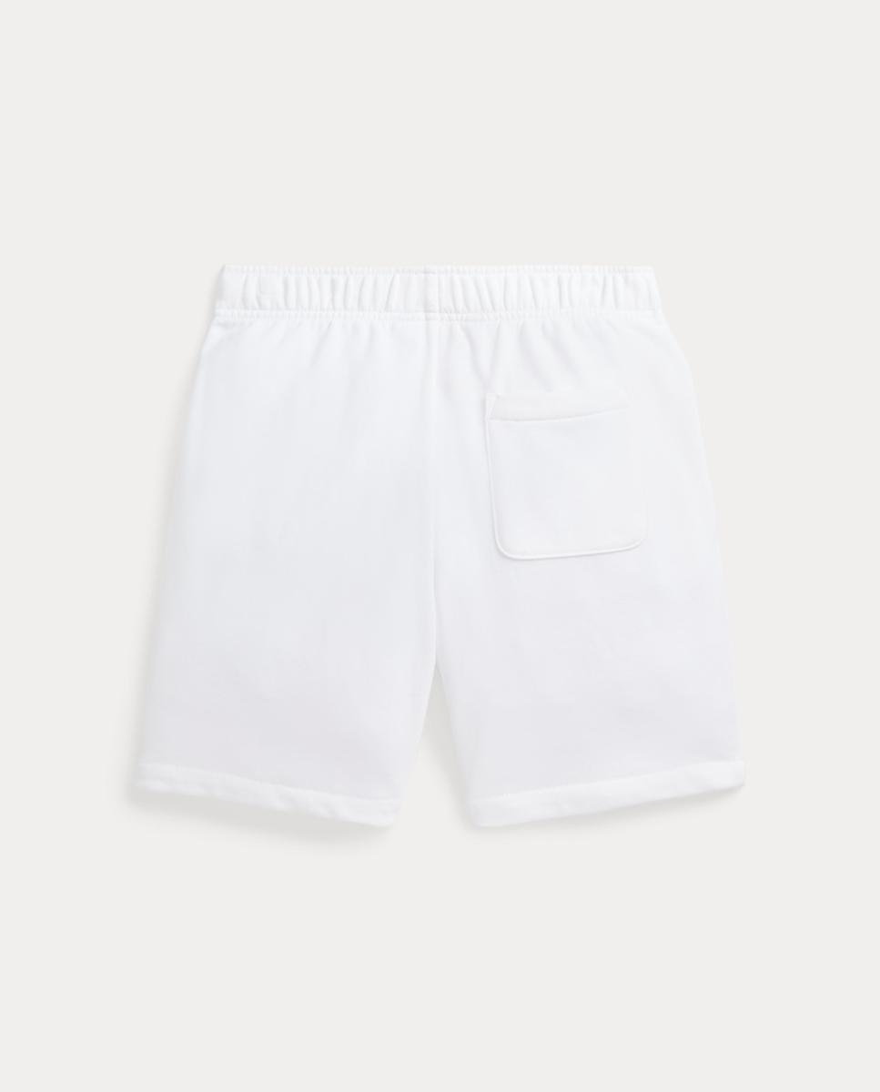 Calções com Cintura Elástica e Cavalo Bordado Polo Ralph Lauren Branco-2