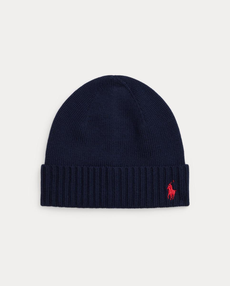 Imagem 0 de Gorro Unissexo em Mistura de Lã Merino com Cavalo Bordado