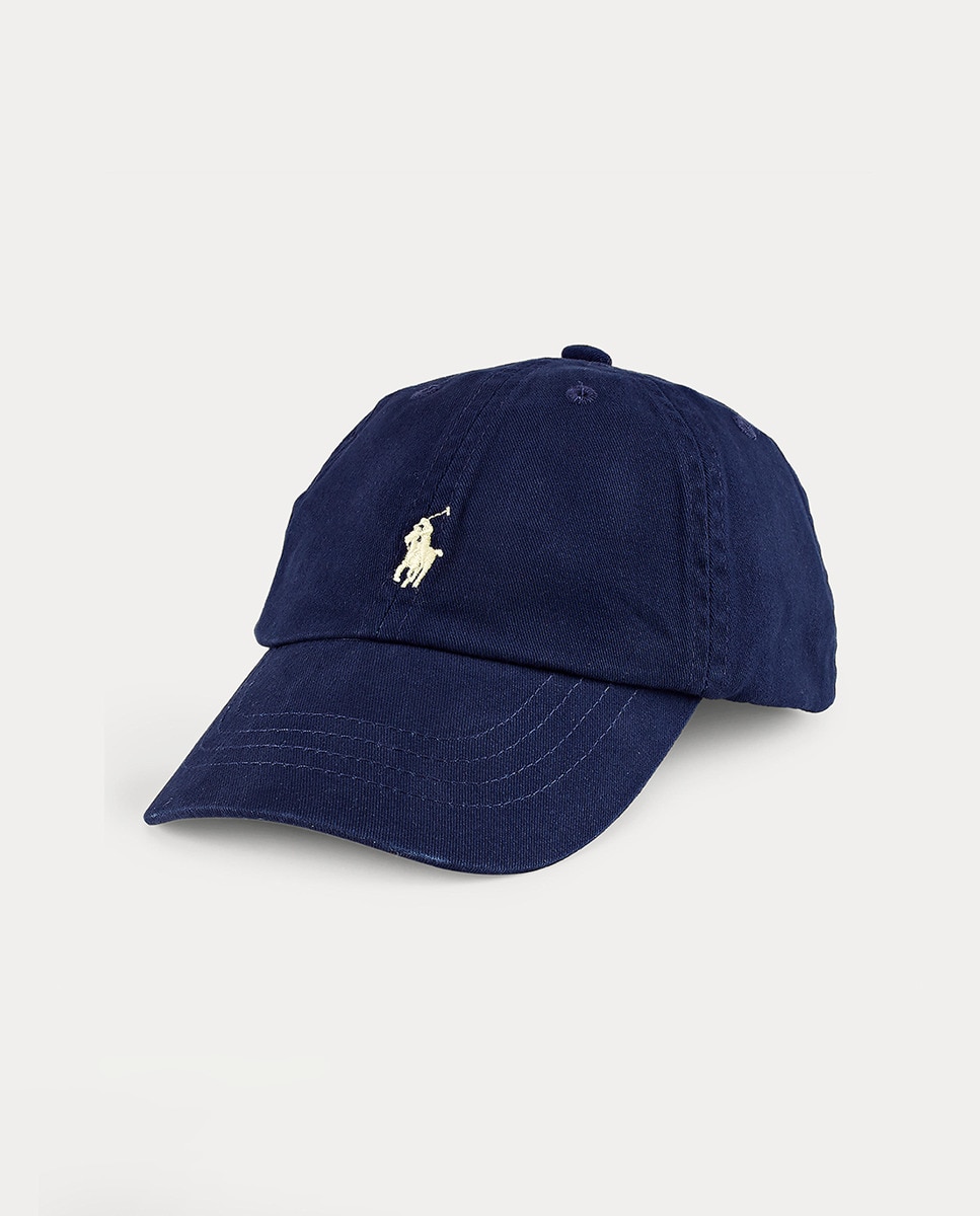 Boné azul com logótipo Polo Ralph Lauren Azul-marinho-1