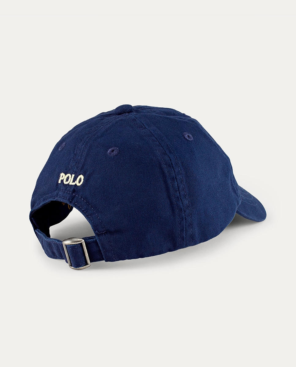 Boné azul com logótipo Polo Ralph Lauren Azul-marinho-2