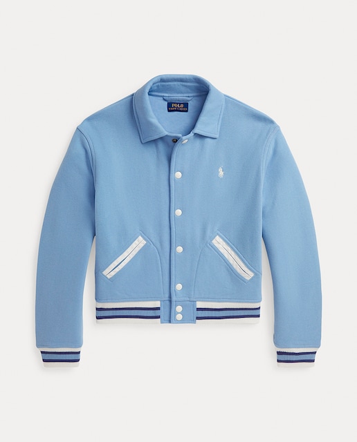 Imagen 0 de Cazadora de niña estilo bomber con caballo bordado